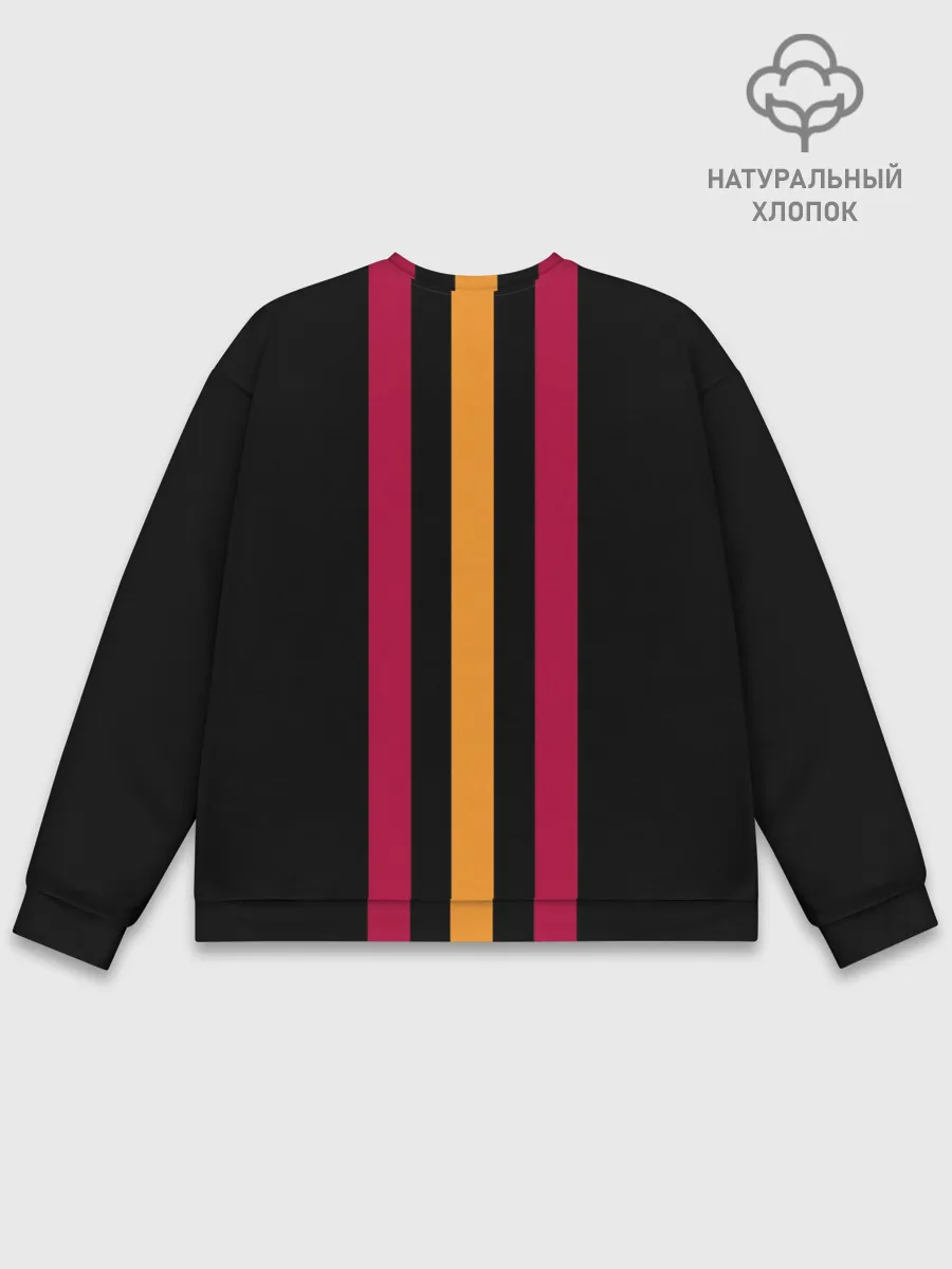 Мужской свитшот базовый / FC Roma Lines