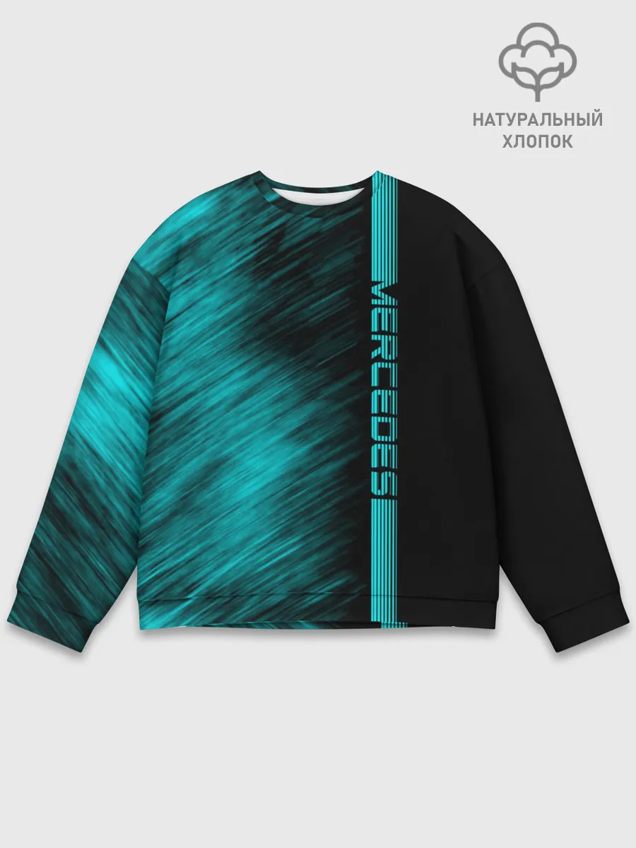 Мужской свитшот базовый / Mercedes