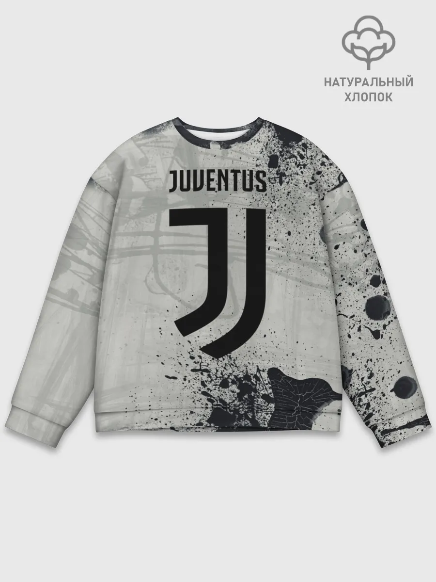Мужской свитшот базовый / JUVENTUS.