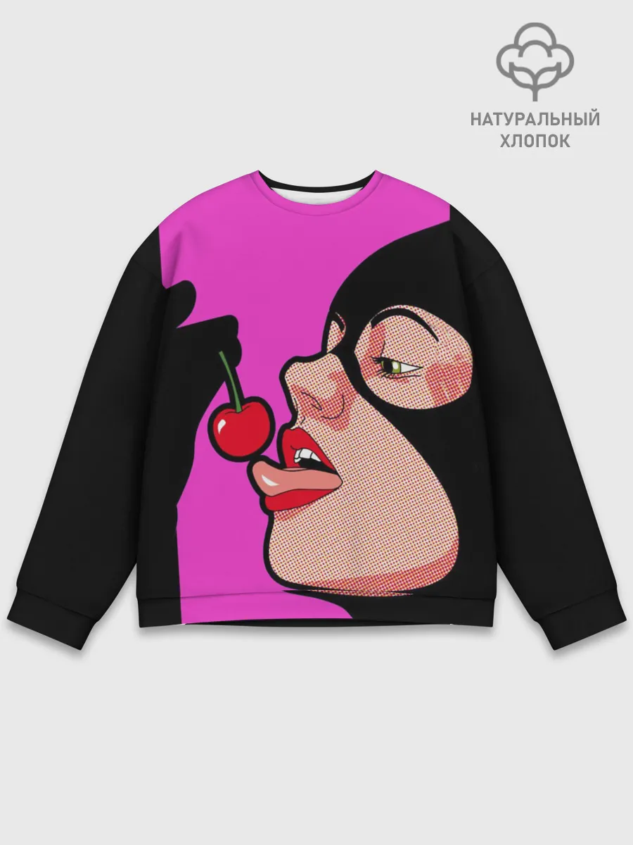 Мужской свитшот базовый / Catwoman