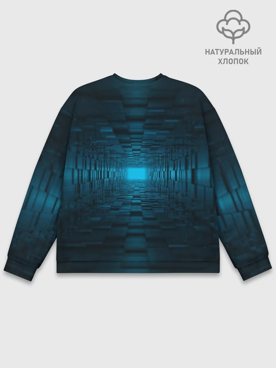 Мужской свитшот базовый / CYBERPUNK 2077