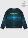 Мужской свитшот базовый / CYBERPUNK 2077