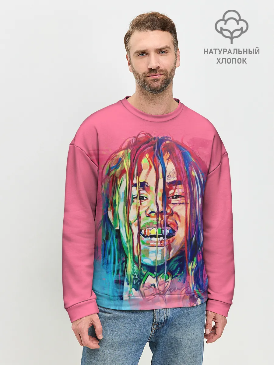 Мужской свитшот базовый / PINK 69