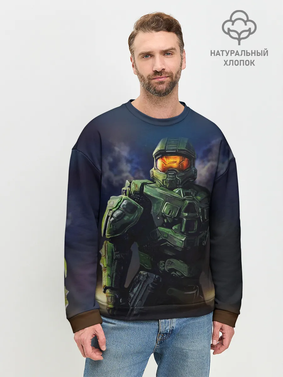Мужской свитшот базовый / Halo
