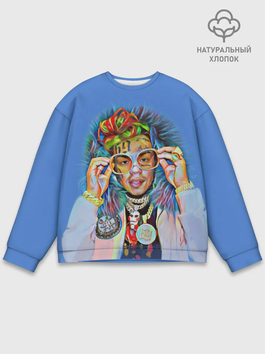 Мужской свитшот базовый / 6IX9INE SWAG