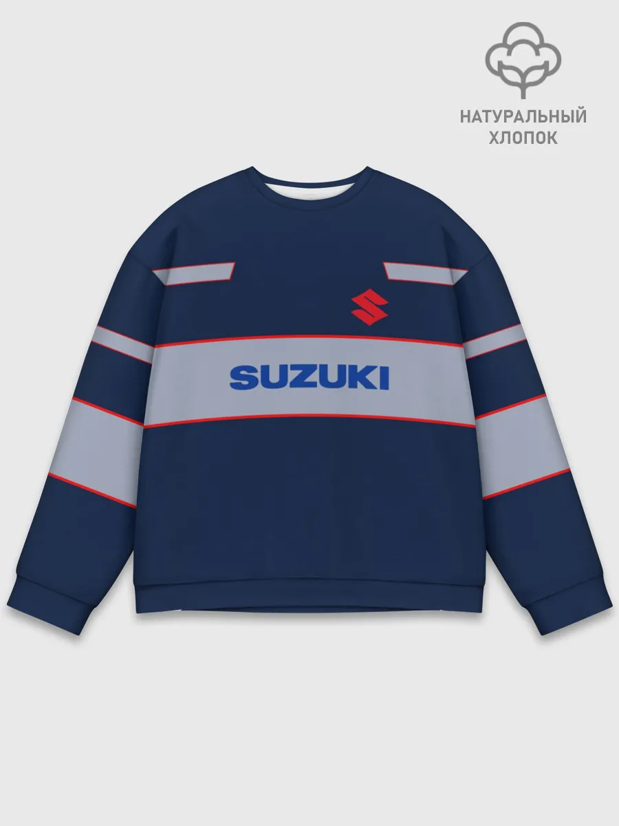 Мужской свитшот базовый / Suzuki