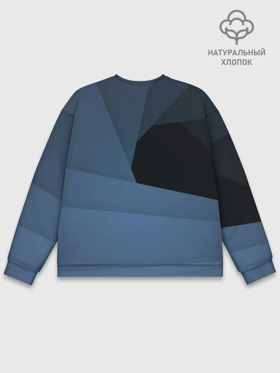 Мужской свитшот базовый / Голубь Наташа