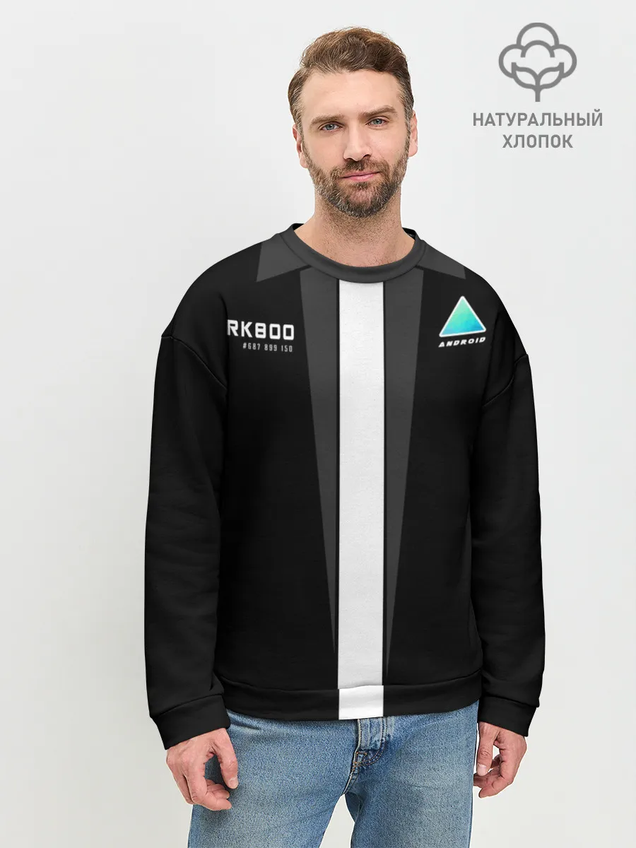 Мужской свитшот базовый / RK800 без галстука