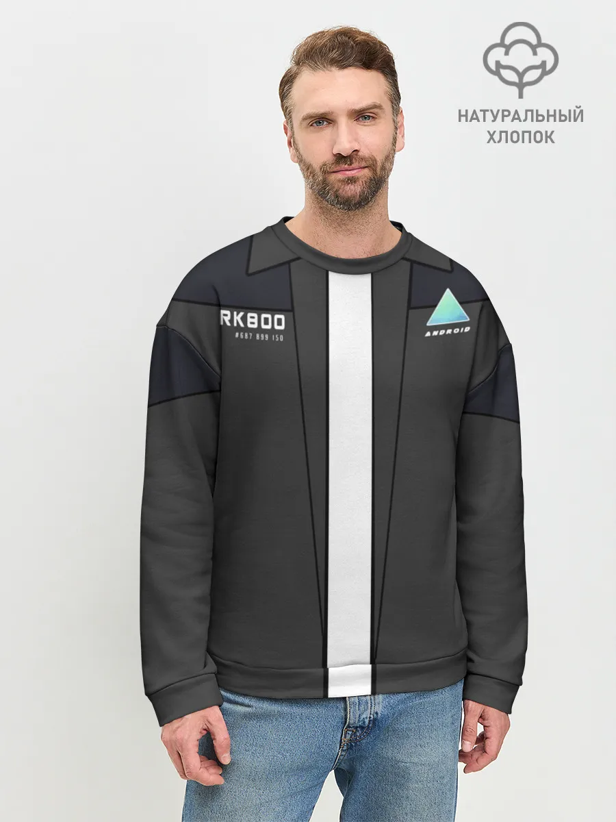 Мужской свитшот базовый / RK800 без галстука