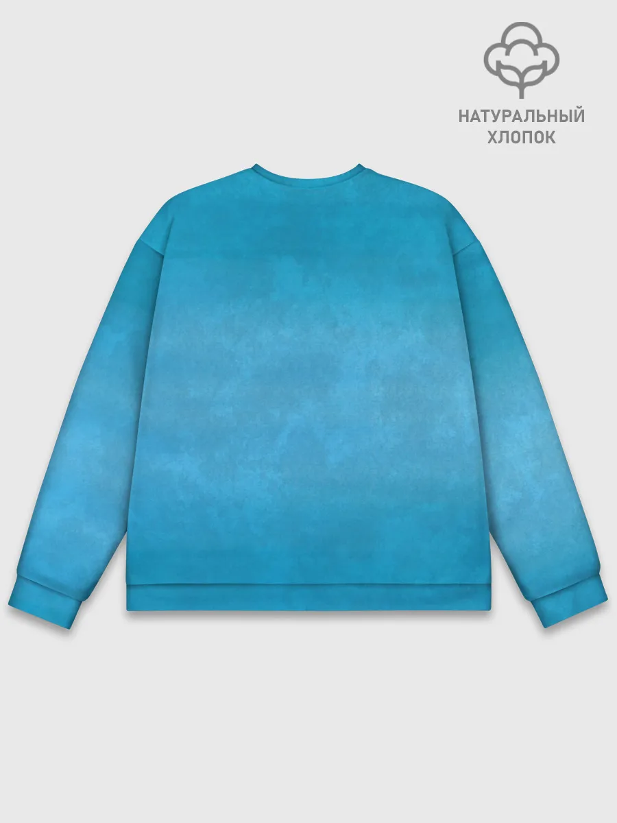 Мужской свитшот базовый / Дельфин