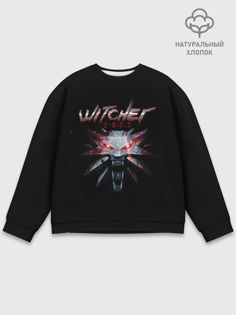Мужской свитшот базовый / WITCHER 2077