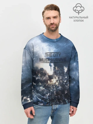 Мужской свитшот базовый / Фростпанк