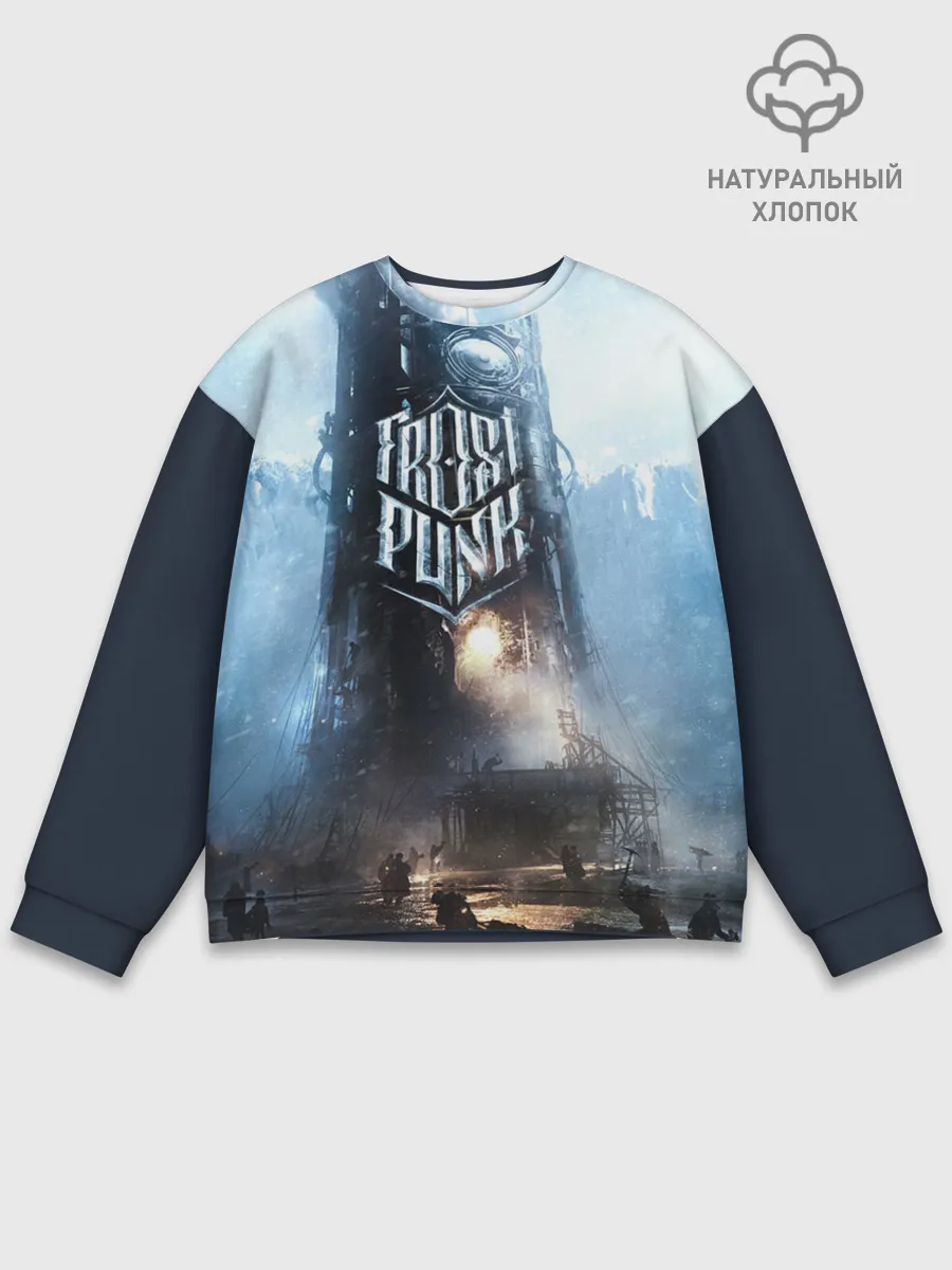 Мужской свитшот базовый / Frost punk