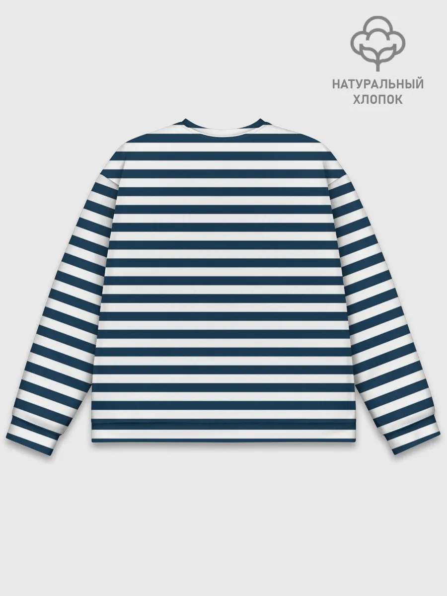 Мужской свитшот базовый / Якорь ВМФ