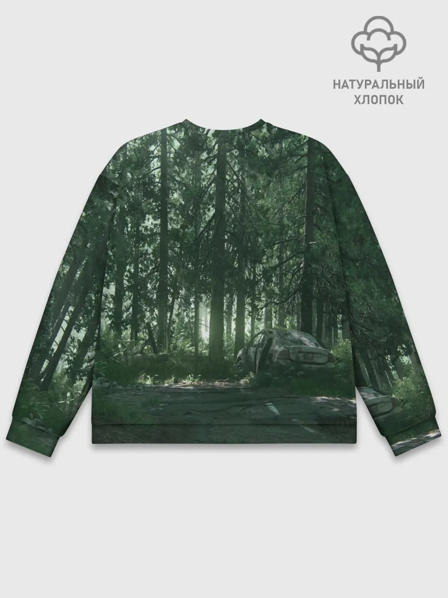 Мужской свитшот базовый / The Last Of Us Part II Лес