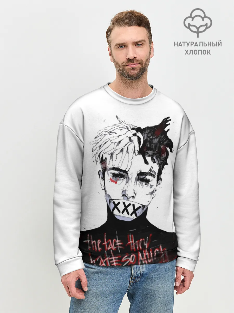 Мужской свитшот базовый / xxxtentacion