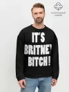 Мужской свитшот базовый / Its Britney Bitch