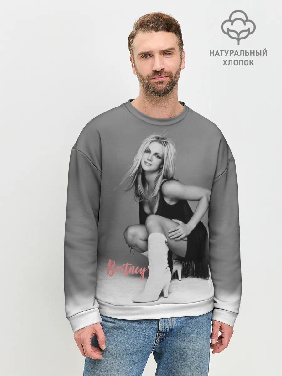 Мужской свитшот базовый / Britney _