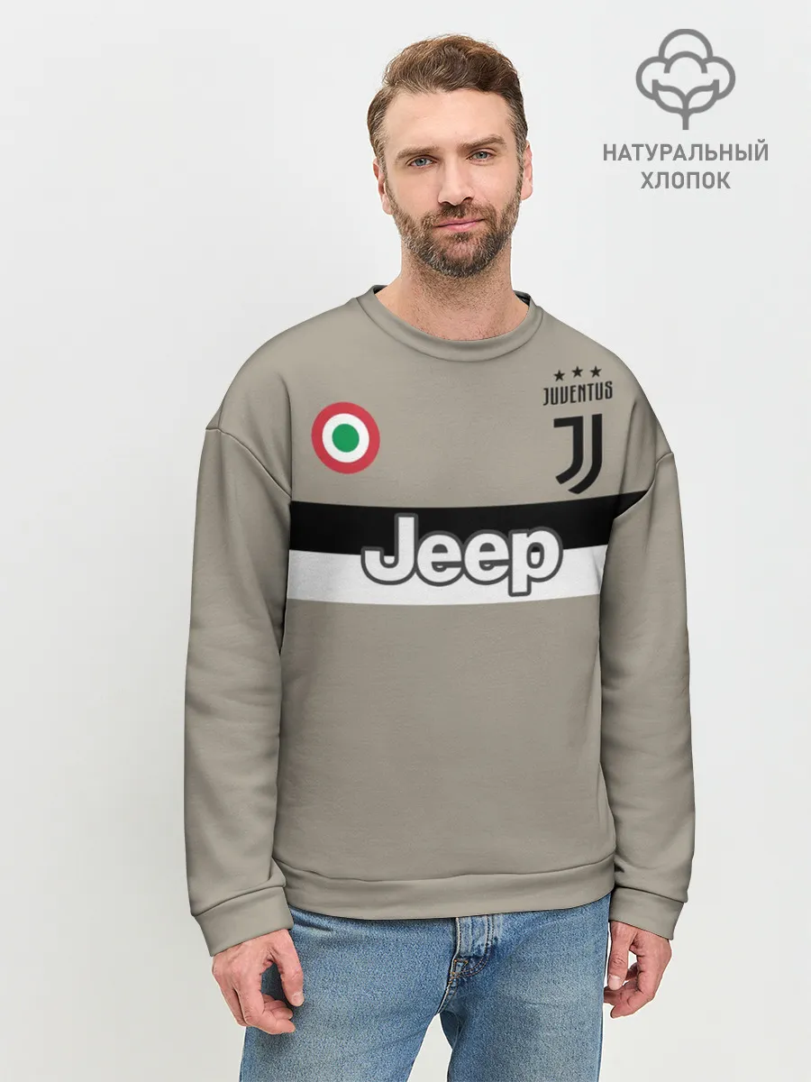 Мужской свитшот базовый / Гостевая форма Роналду Ювентус