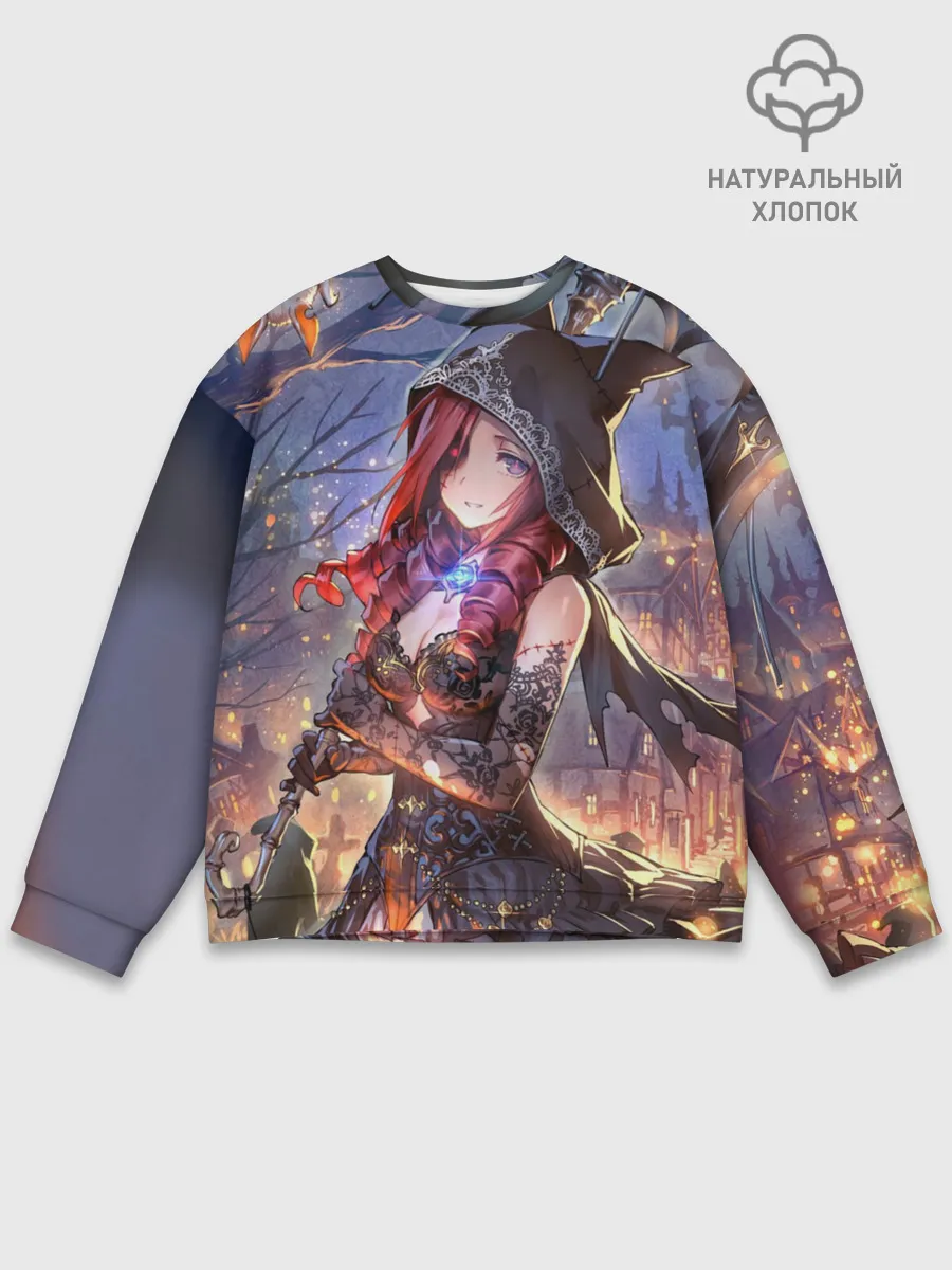 Мужской свитшот базовый / Однокрылый демон Амира