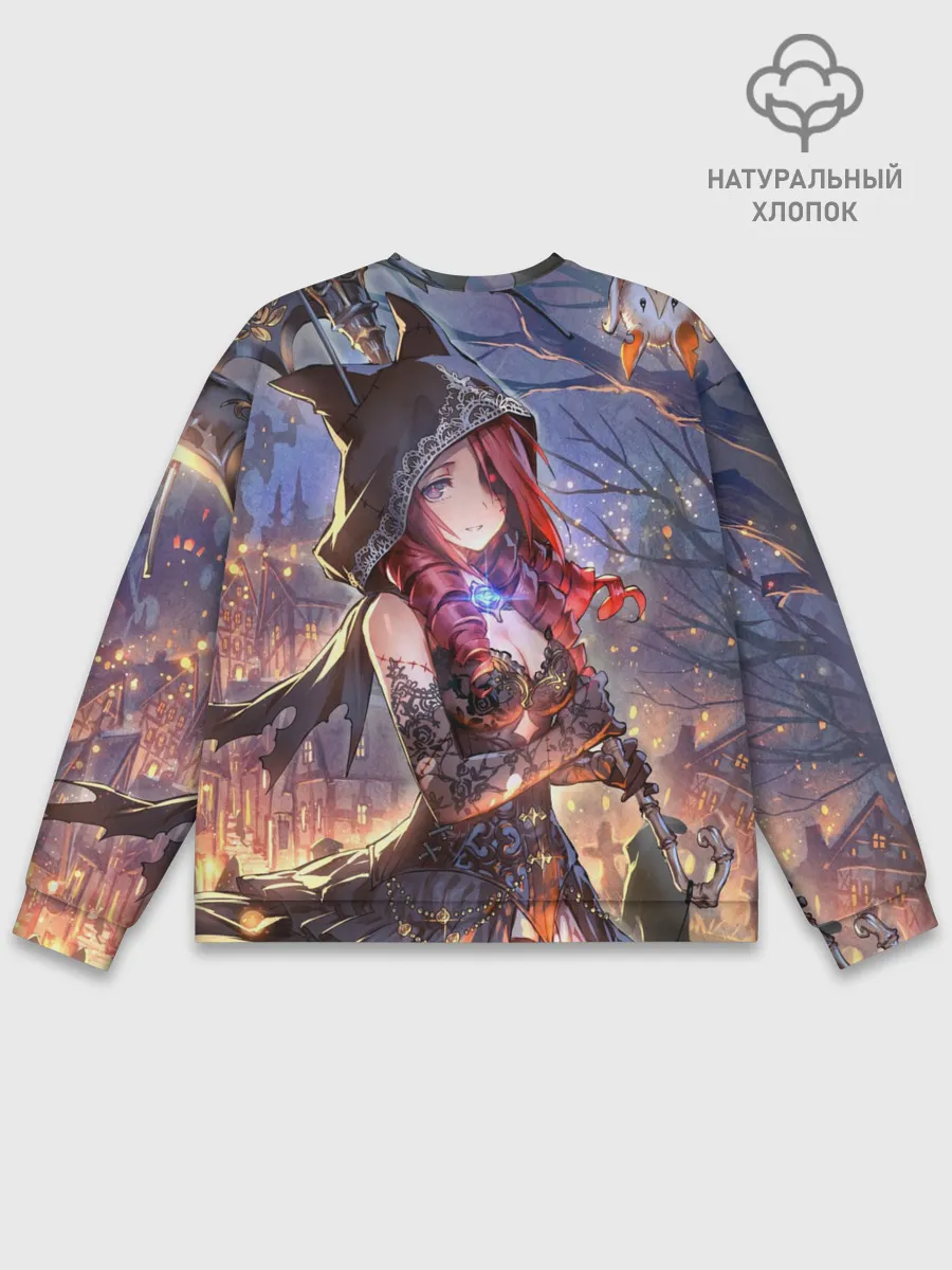 Мужской свитшот базовый / Однокрылый демон Амира