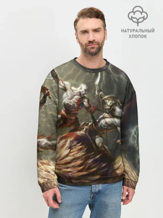 Мужской свитшот базовый / Бог войны