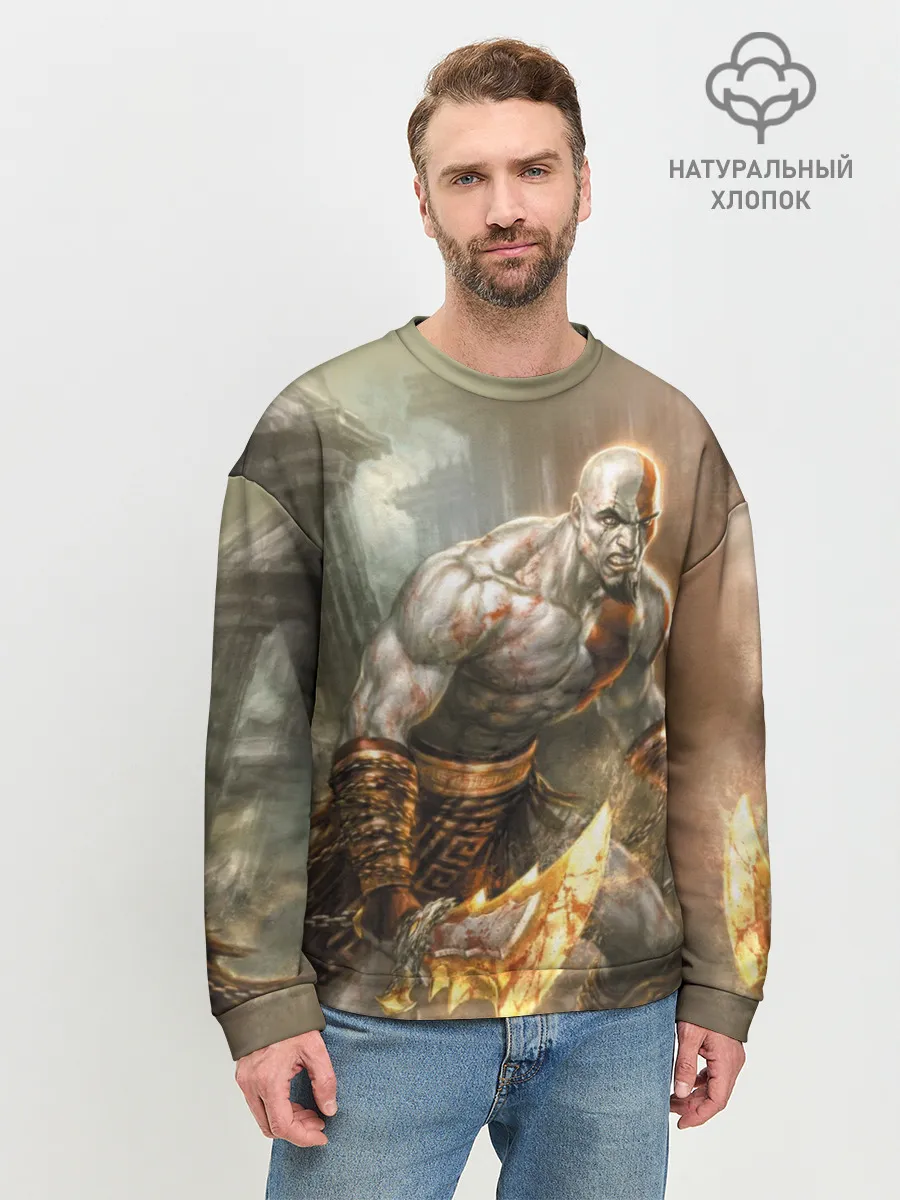 Мужской свитшот базовый / God of War