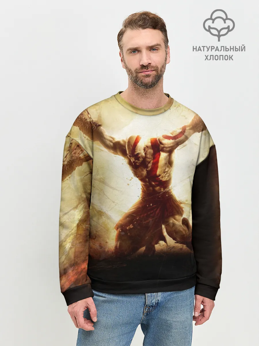 Мужской свитшот базовый / God of War