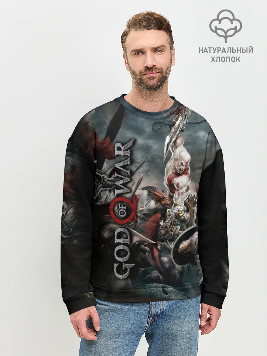 Мужской свитшот базовый / God of War
