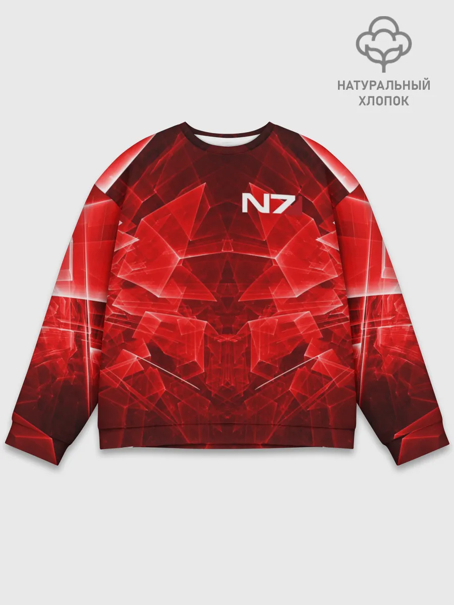 Мужской свитшот базовый / MASS EFFECT N7