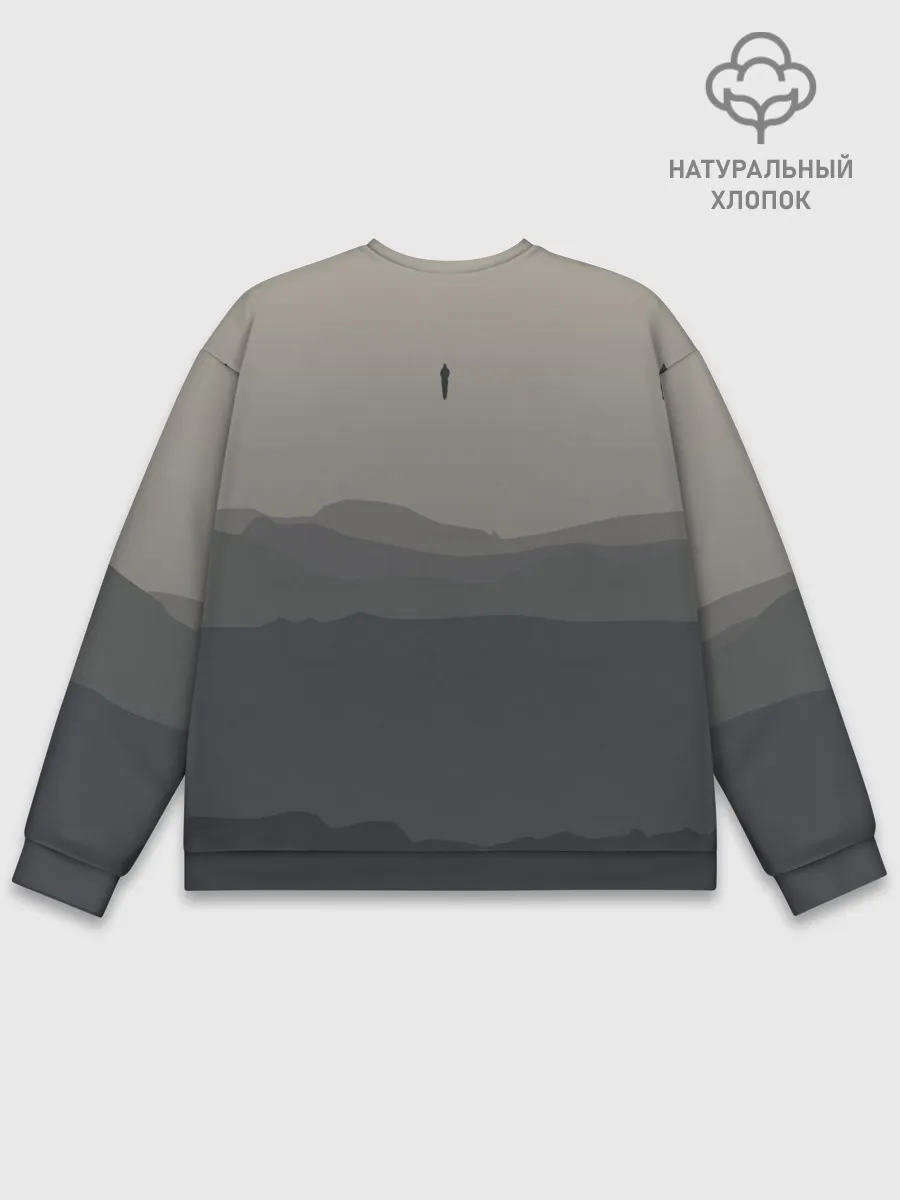 Мужской свитшот базовый / DEATH STRANDING | DS