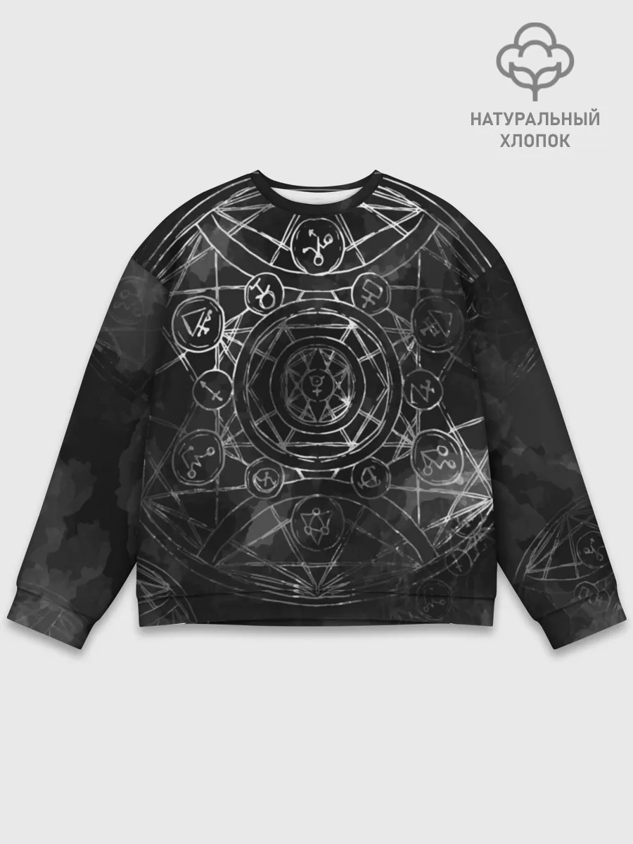 Мужской свитшот базовый / Black Alchemy