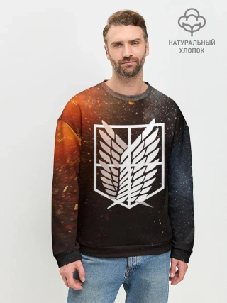Мужской свитшот базовый / АТАКА ТИТИНОВ