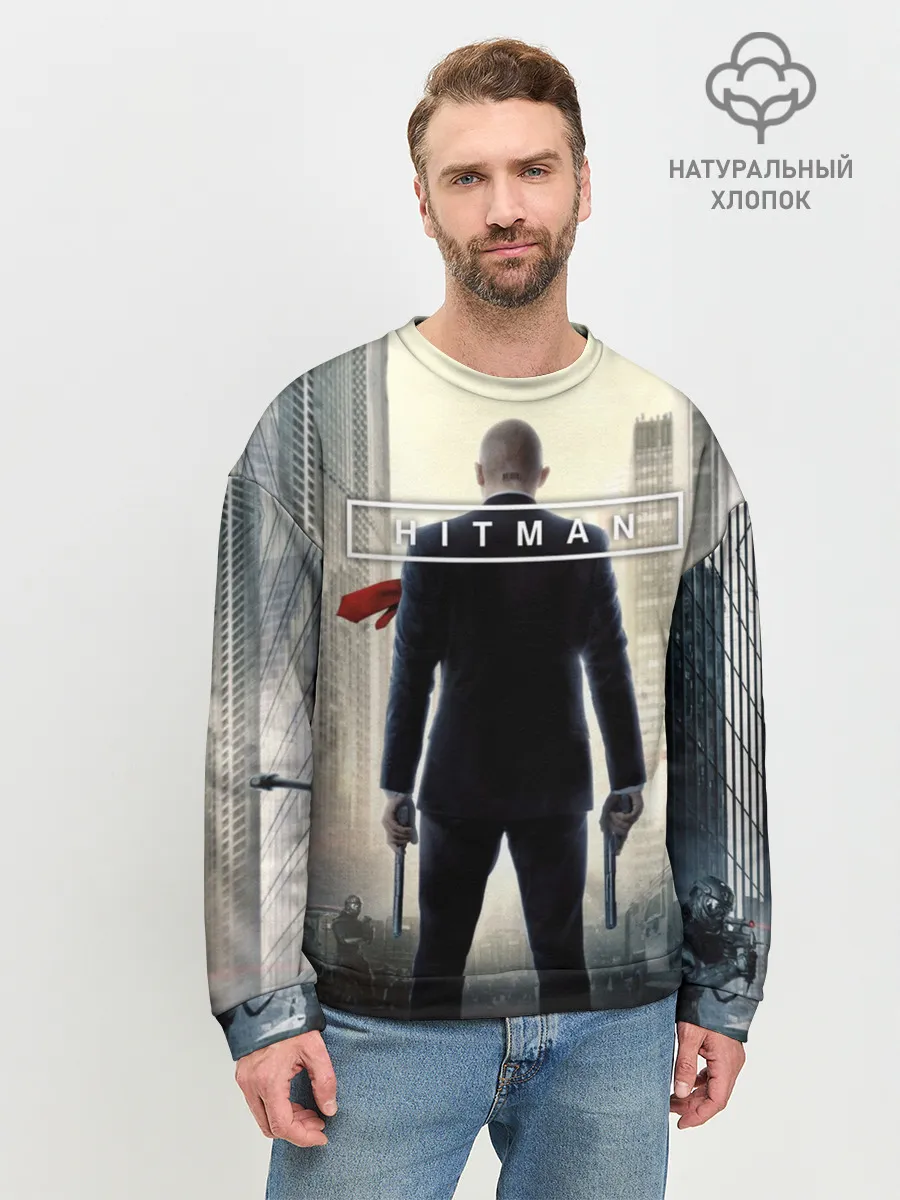 Мужской свитшот базовый / Hitman _5