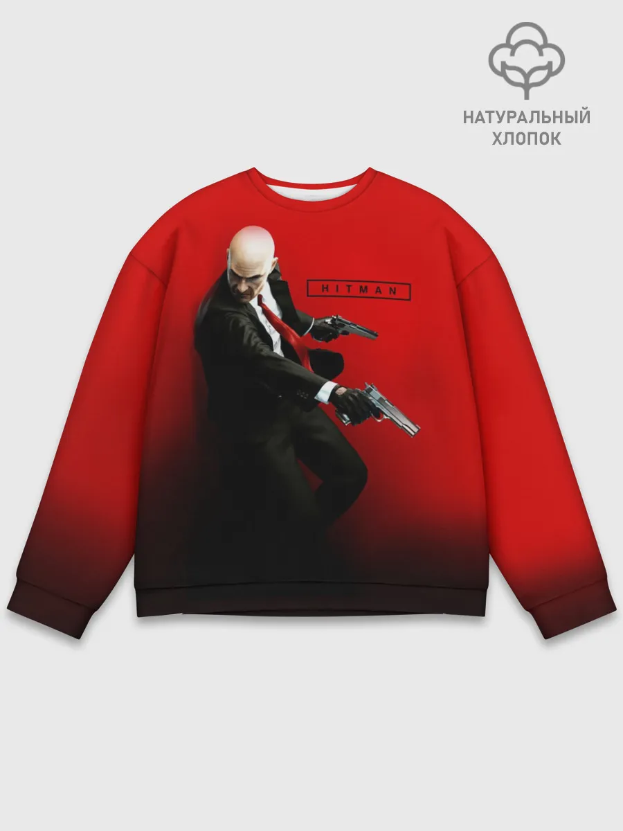 Мужской свитшот базовый / Hitman_3