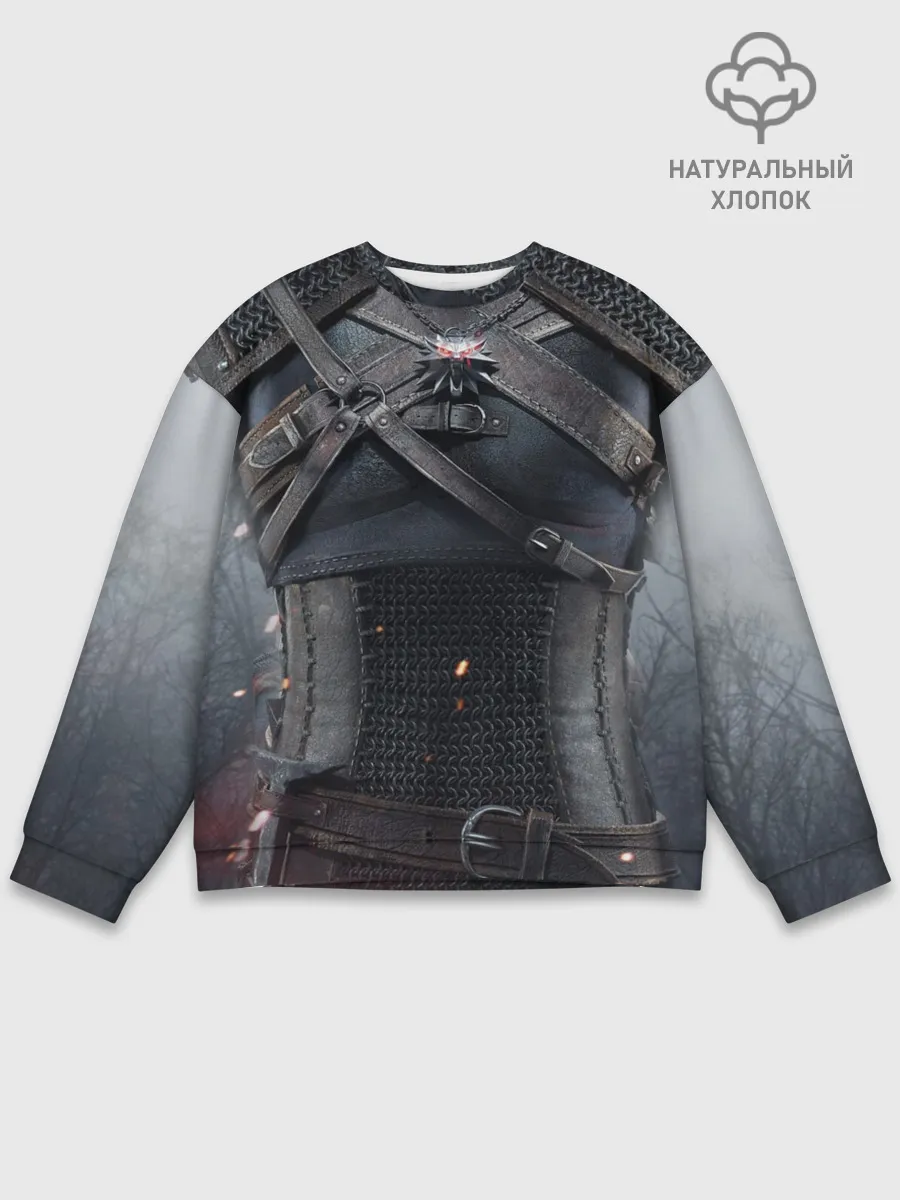 Мужской свитшот базовый / Геральт | снаряжение