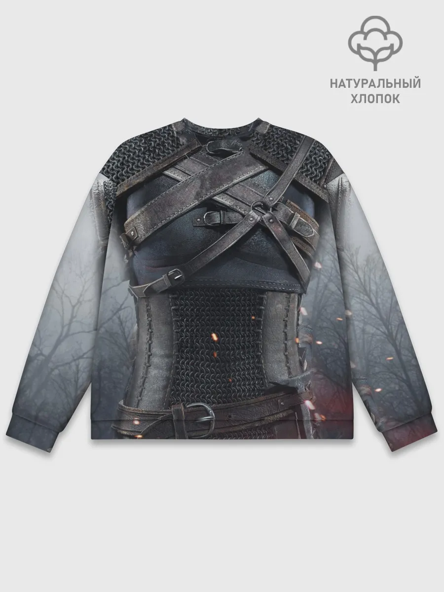 Мужской свитшот базовый / Геральт | снаряжение