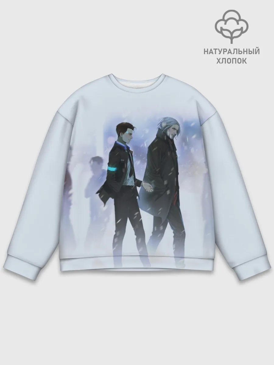 Мужской свитшот базовый / HANK & CONNOR