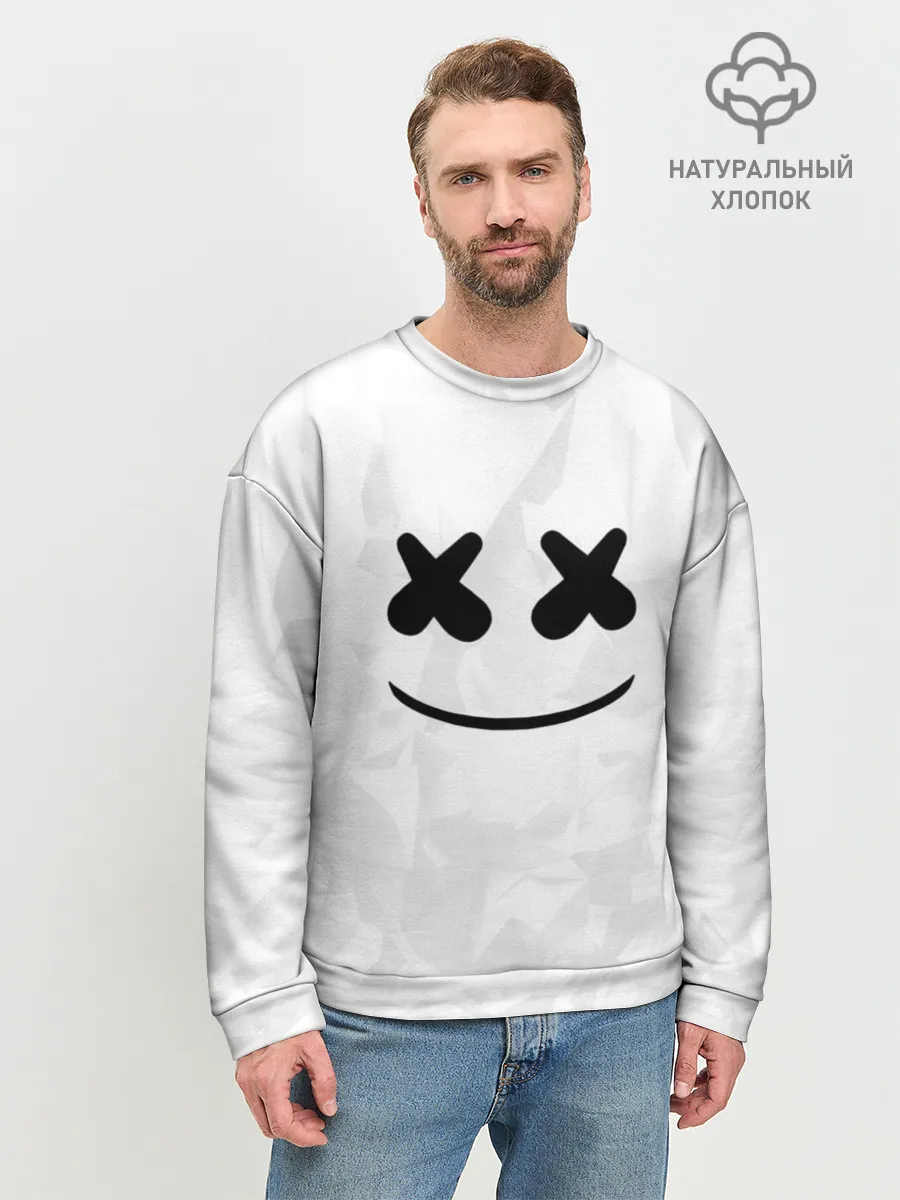 Мужской свитшот базовый / MARSHMELLO