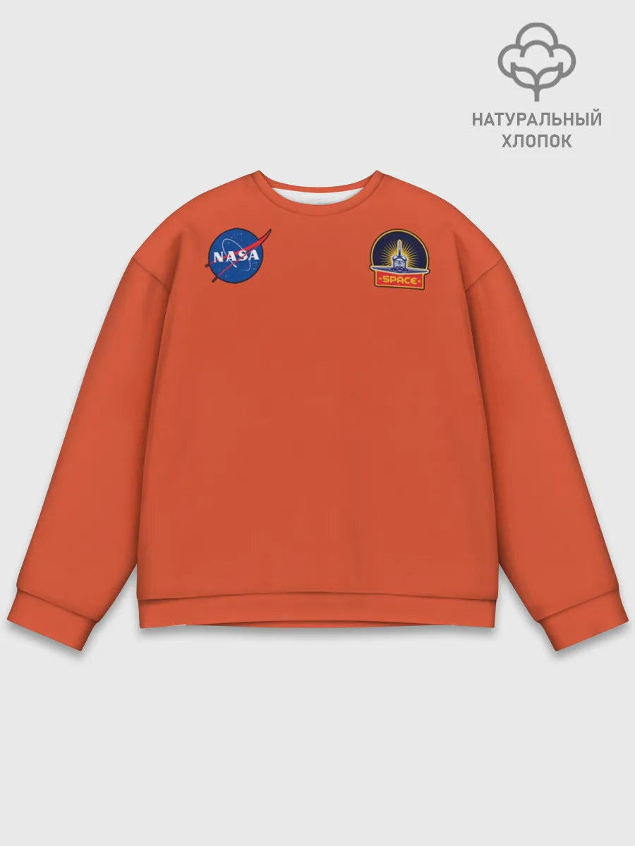 Мужской свитшот базовый / NASA