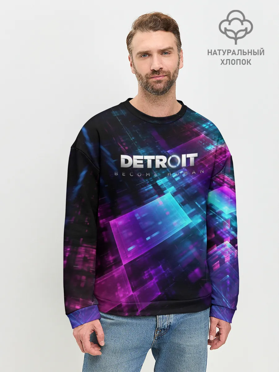 Мужской свитшот базовый / Detroit: Become Human