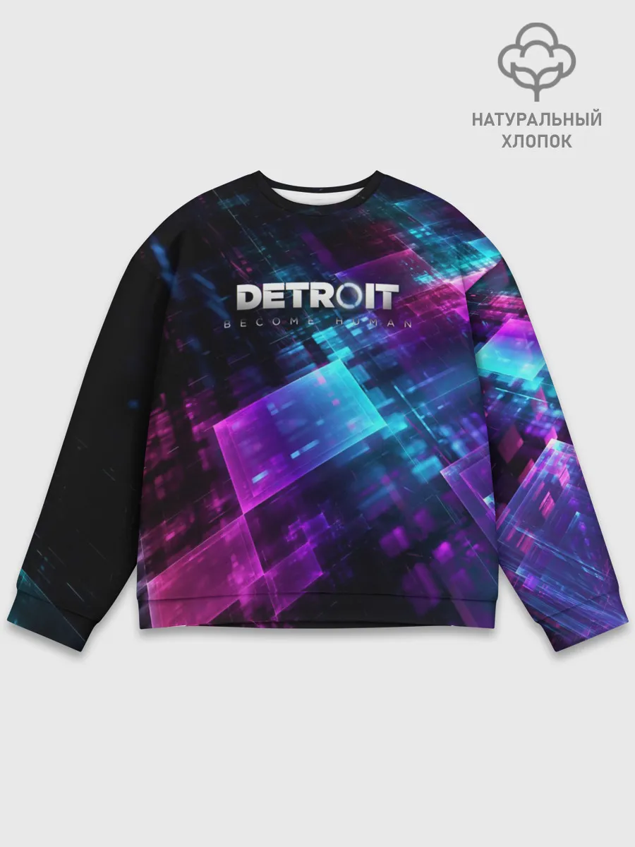 Мужской свитшот базовый / Detroit: Become Human