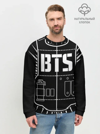 Мужской свитшот базовый / BTS ARMY