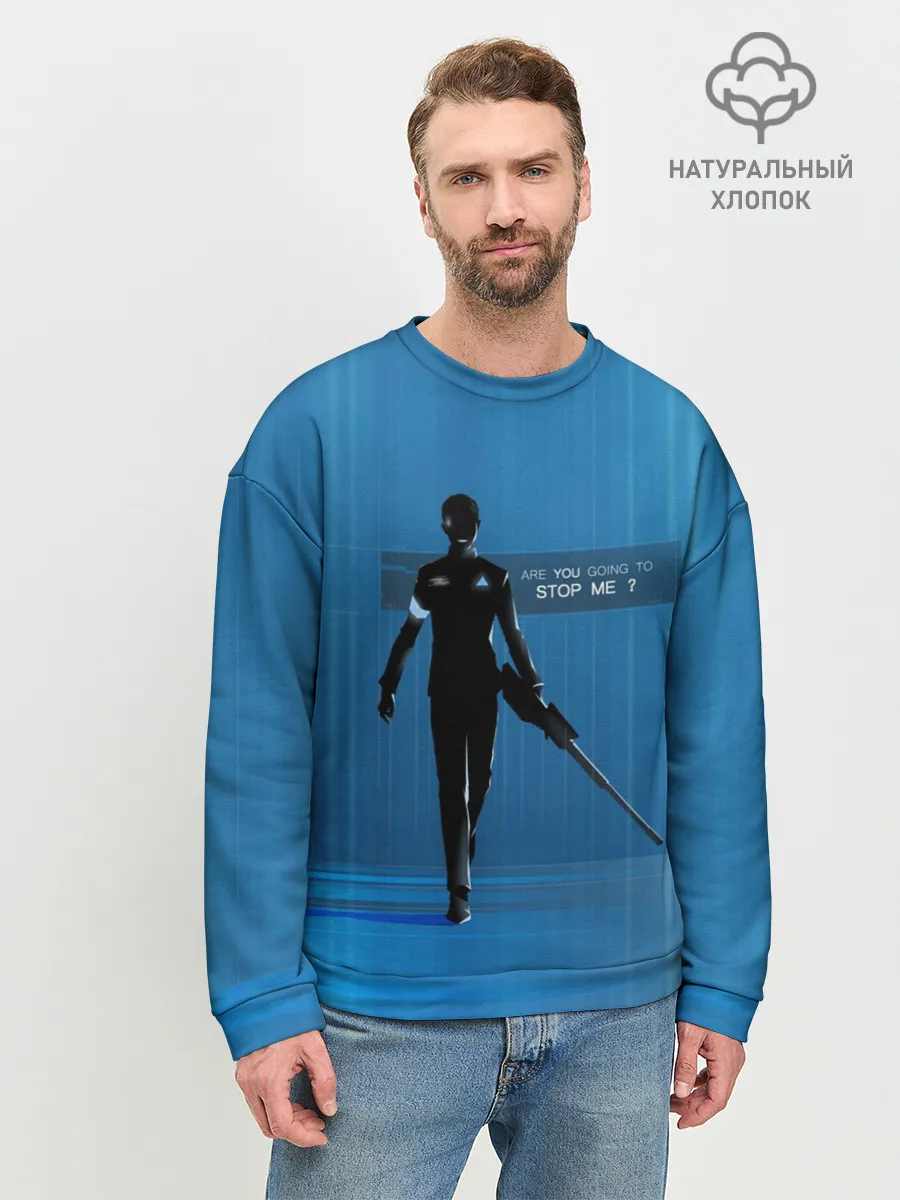 Мужской свитшот базовый / Detroit: Become Human