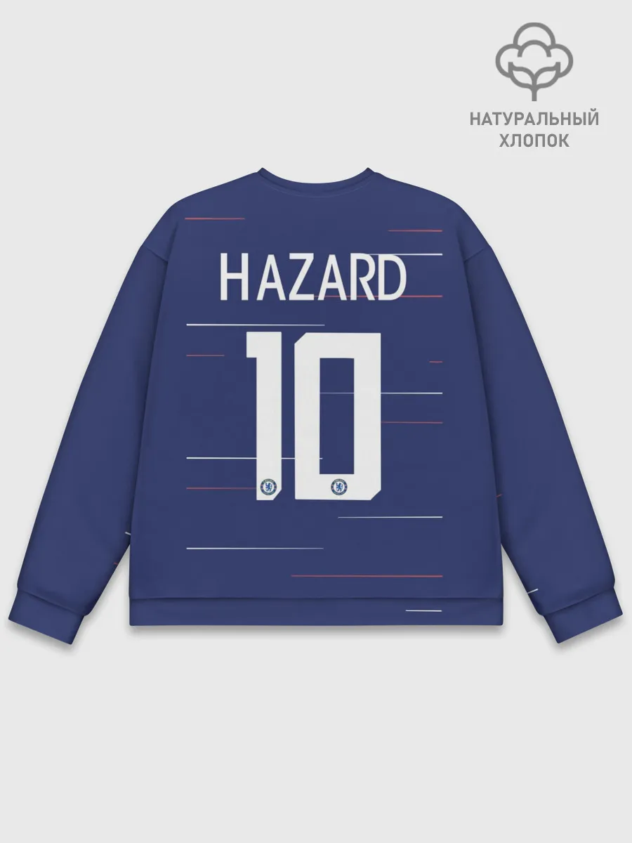 Мужской свитшот базовый / Азар Челси 18-19