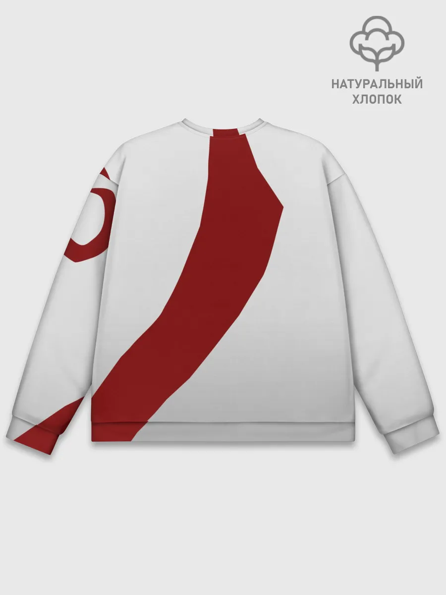 Мужской свитшот базовый / GOD of WAR Татуировки Кратоса