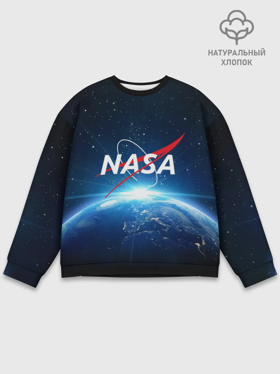 Мужской свитшот базовый / NASA