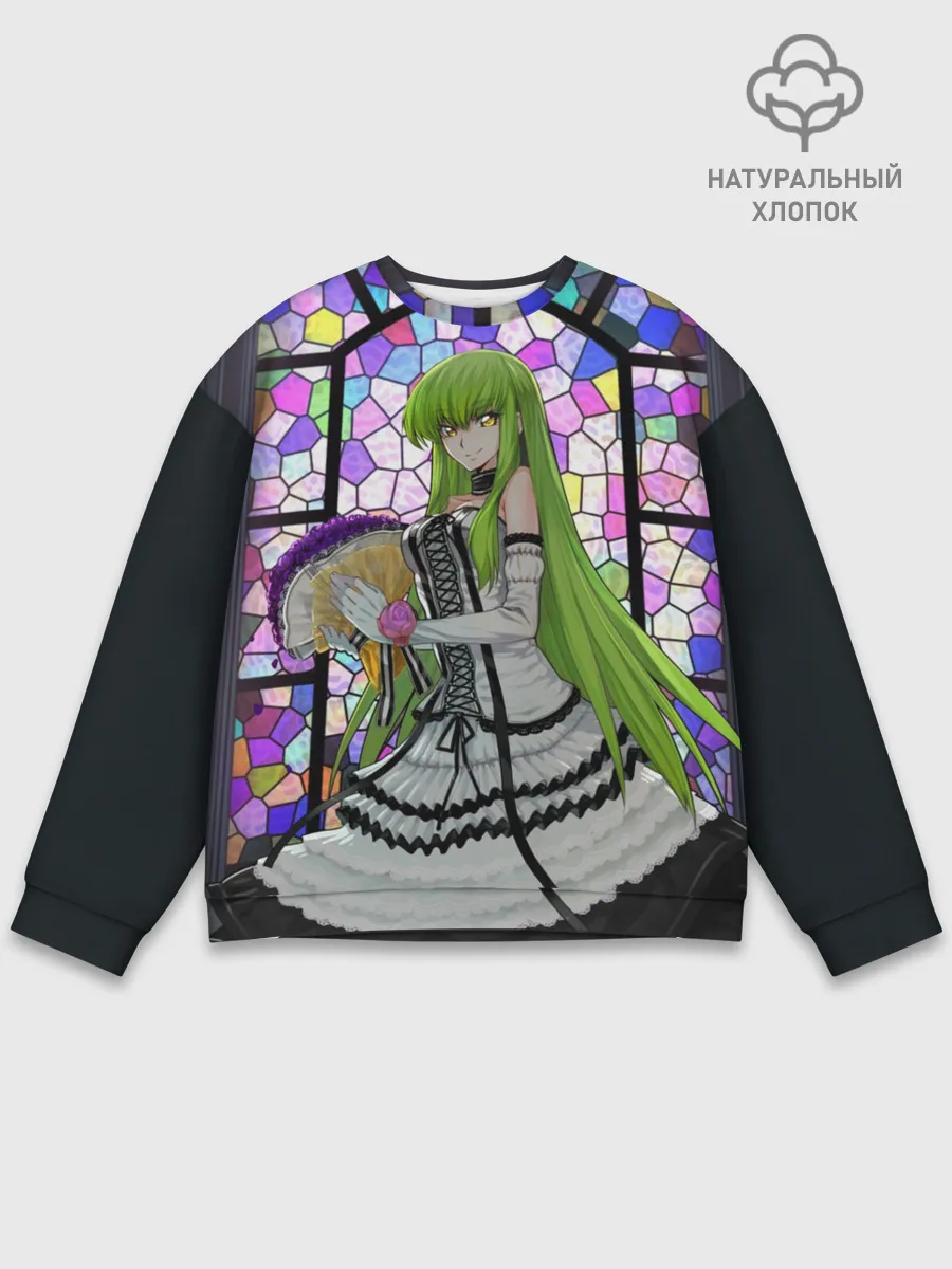 Мужской свитшот базовый / Код Гиас