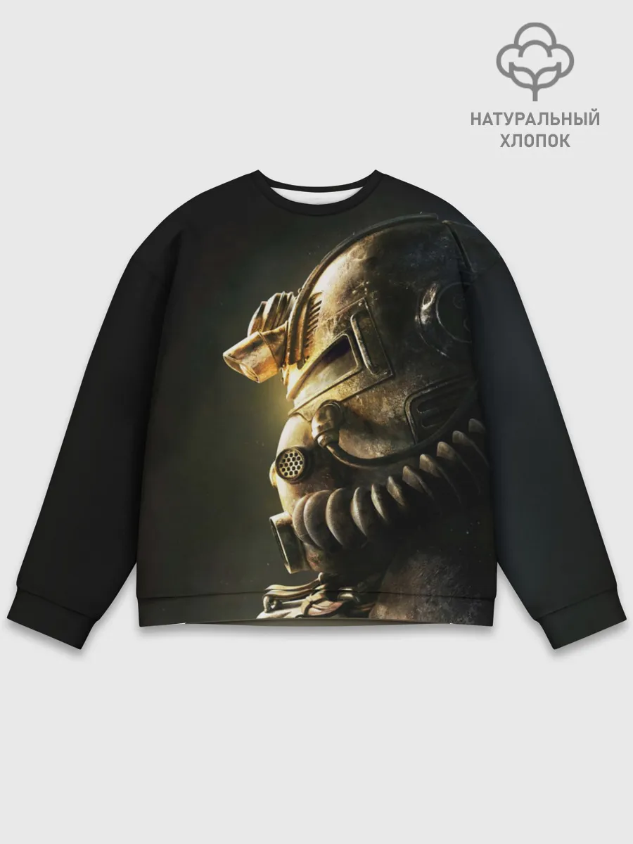Мужской свитшот базовый / Шлем
