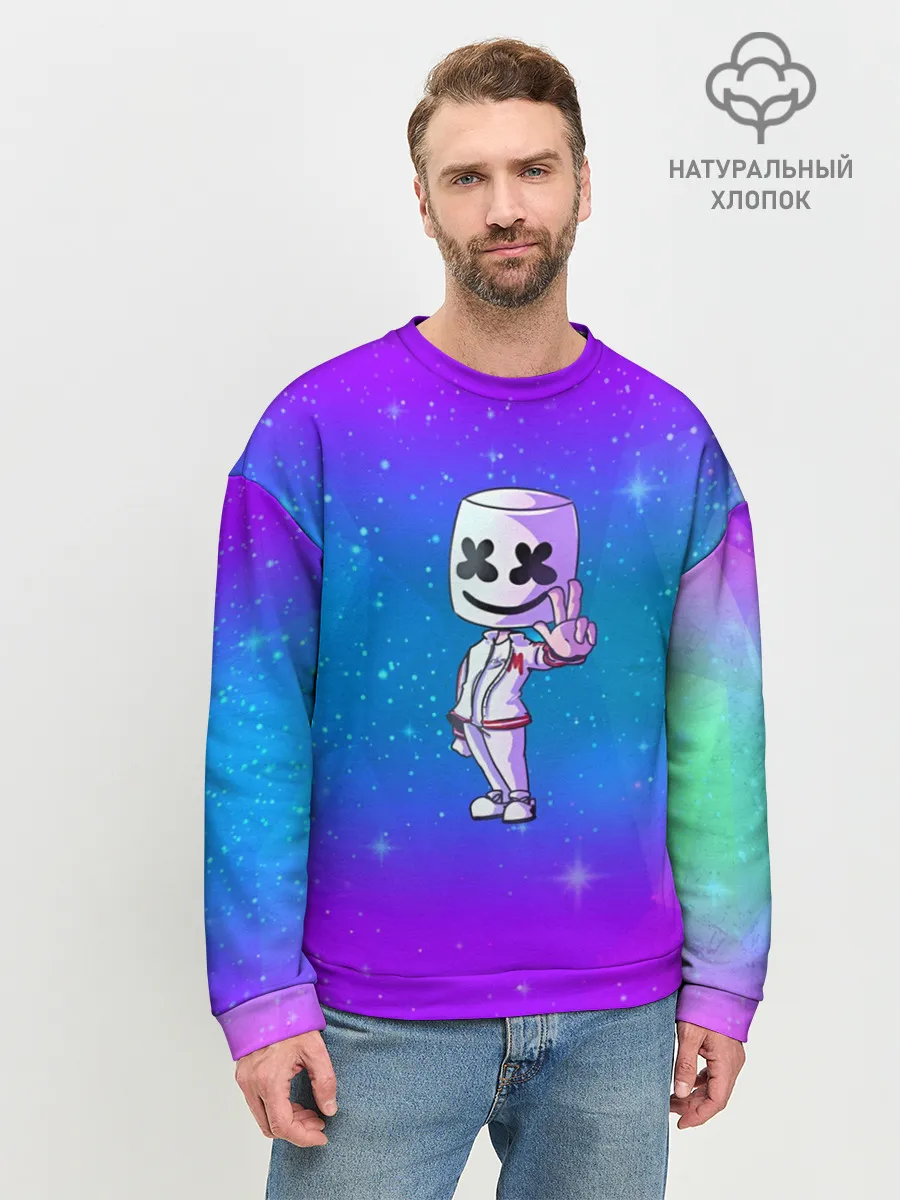 Мужской свитшот базовый / Marshmello